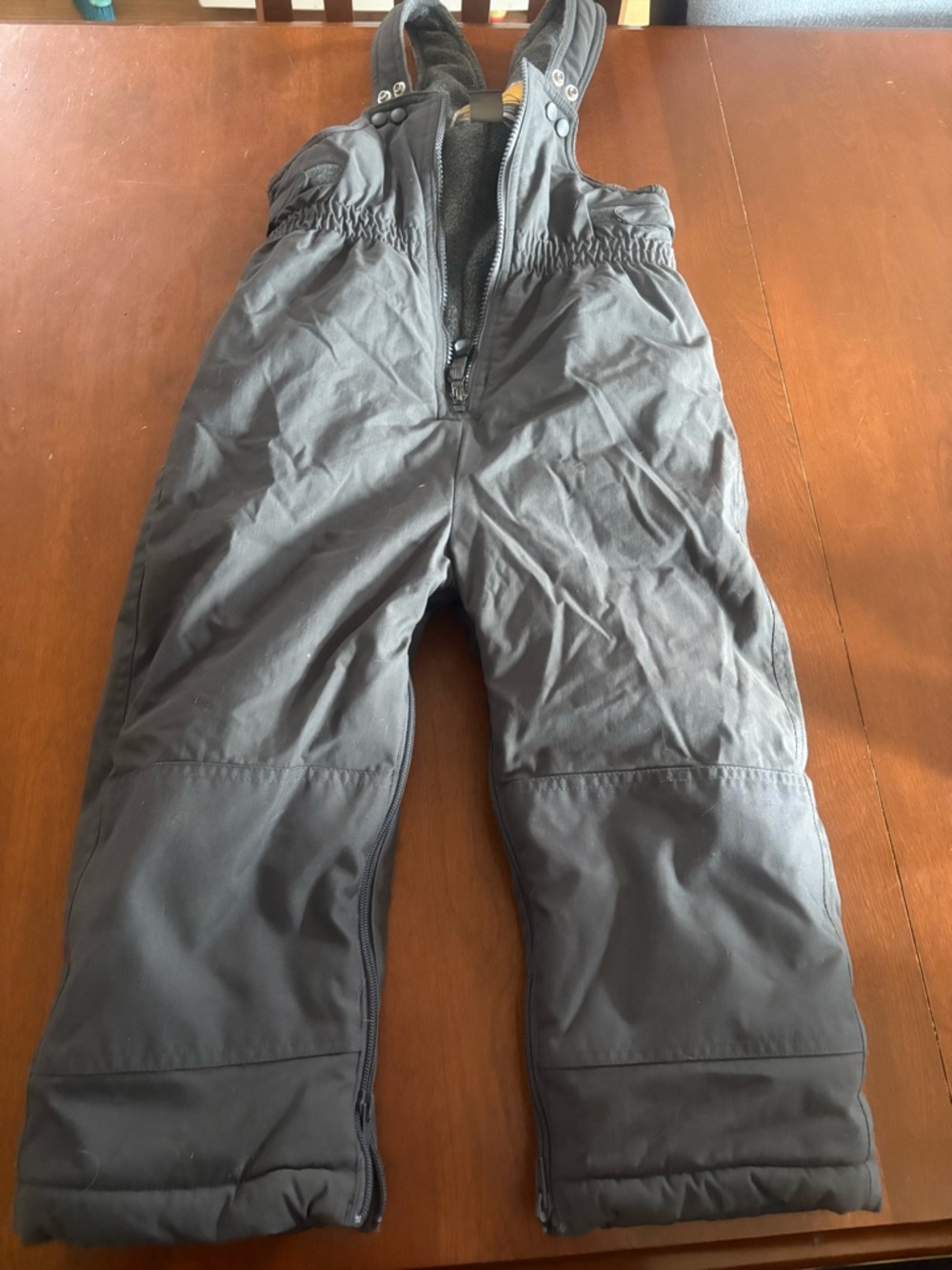 The Children's Place Black Kids Snow Overalls